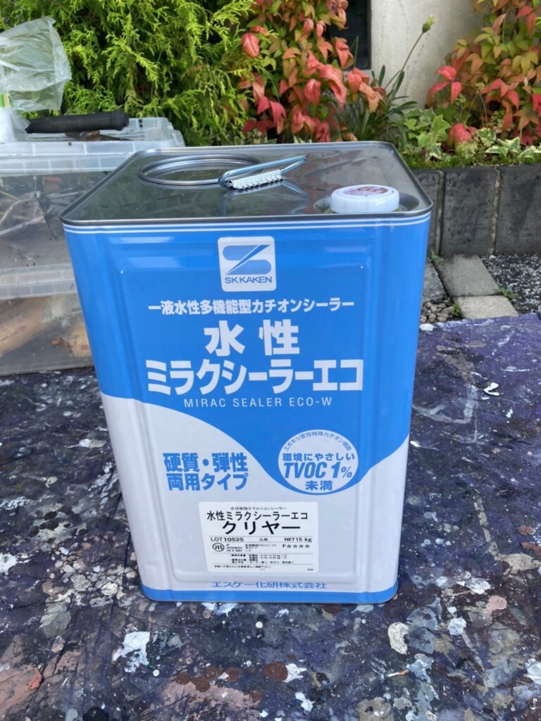 福岡県太宰府市 J様邸【住宅塗装】作業工程:外壁塗装 写真1