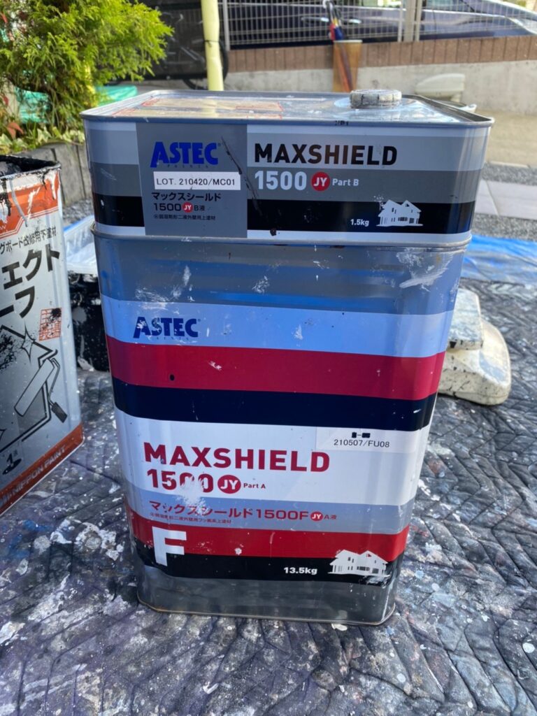 福岡県太宰府市 J様邸【住宅塗装】作業工程:付帯塗装 写真4