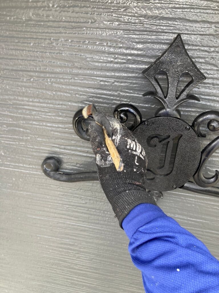 福岡県太宰府市 J様邸【住宅塗装】作業工程:付帯塗装 写真11