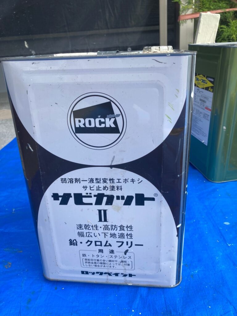 福岡県太宰府市 J様邸【住宅塗装】作業工程:物置塗装 タッチアップ 清掃 写真2