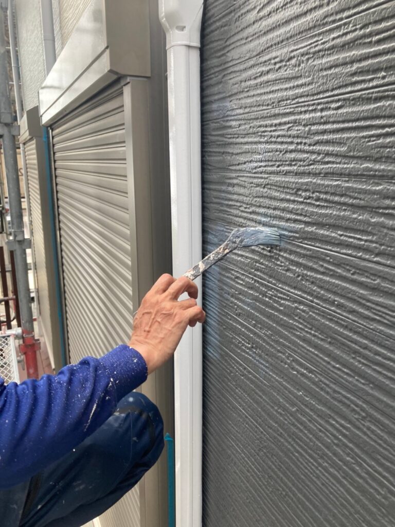 福岡県太宰府市 J様邸【住宅塗装】作業工程:物置塗装 タッチアップ 清掃 写真6