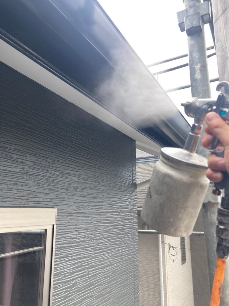 福岡県太宰府市 J様邸【住宅塗装】作業工程:光触媒コーティング 写真8