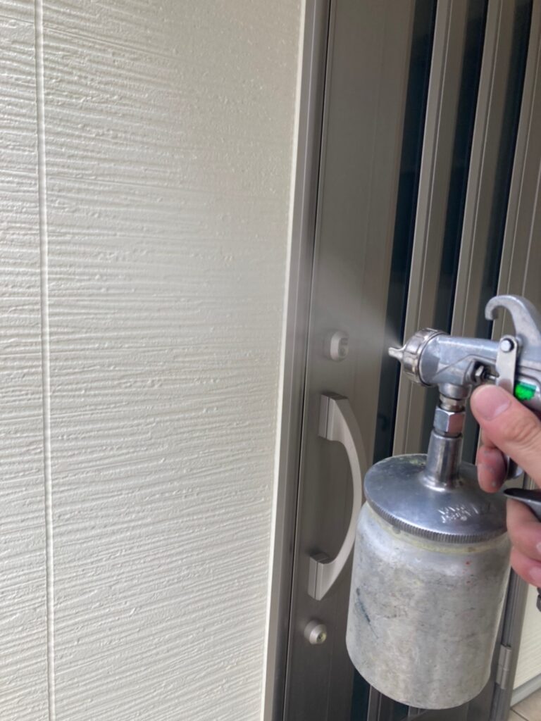 福岡県太宰府市 J様邸【住宅塗装】作業工程:光触媒コーティング 写真12