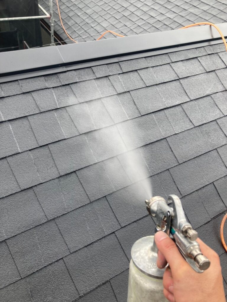 福岡県太宰府市 J様邸【住宅塗装】作業工程:光触媒コーティング 写真3