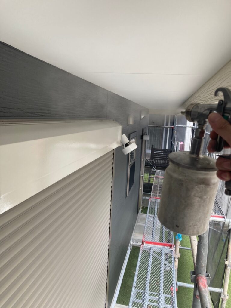 福岡県太宰府市 J様邸【住宅塗装】作業工程:光触媒コーティング 写真6