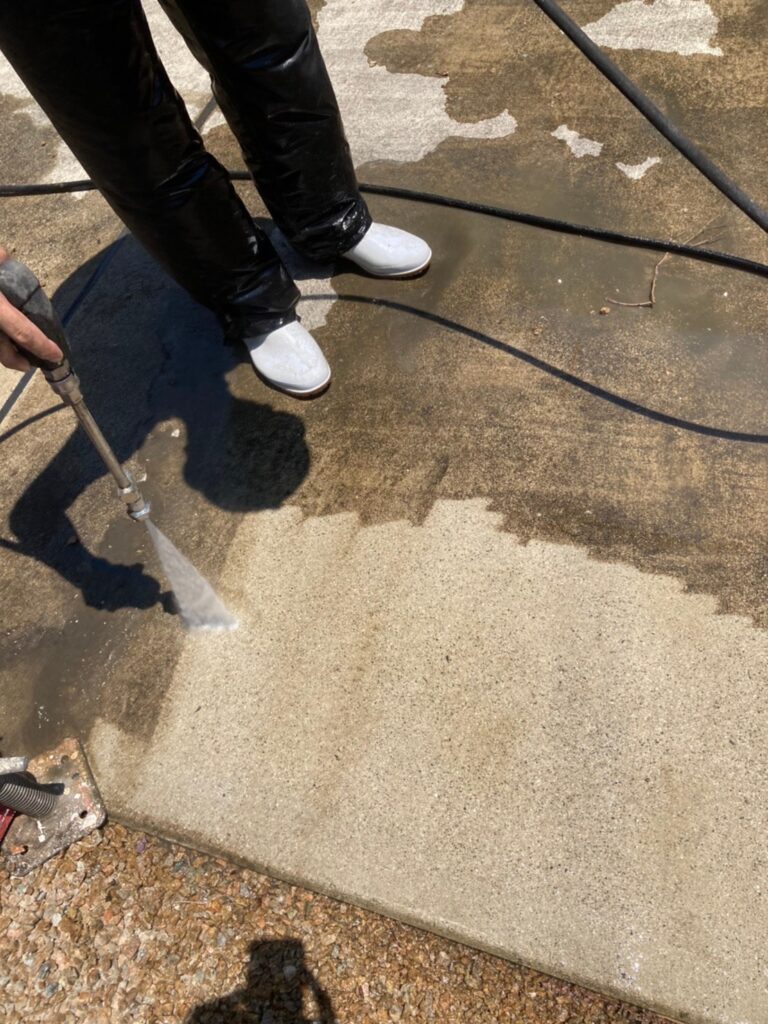 福岡県小郡市 I様邸【住宅塗装】作業工程:高圧洗浄 写真10