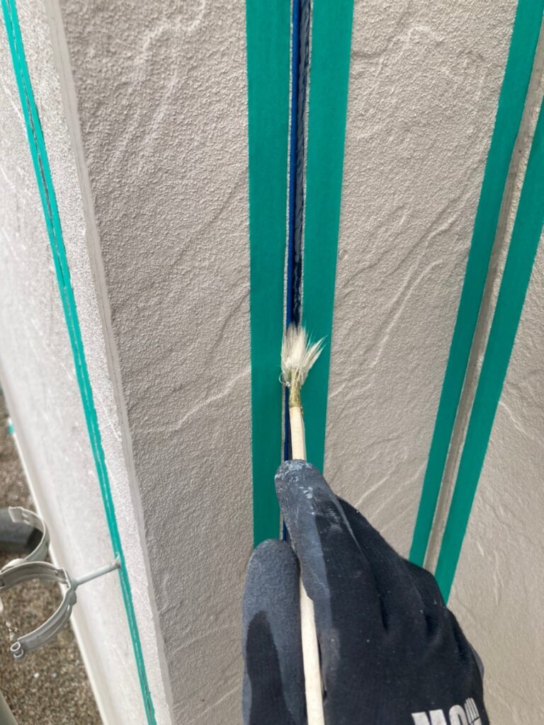 福岡県小郡市 I様邸【住宅塗装】作業工程:コーキング工事 写真12