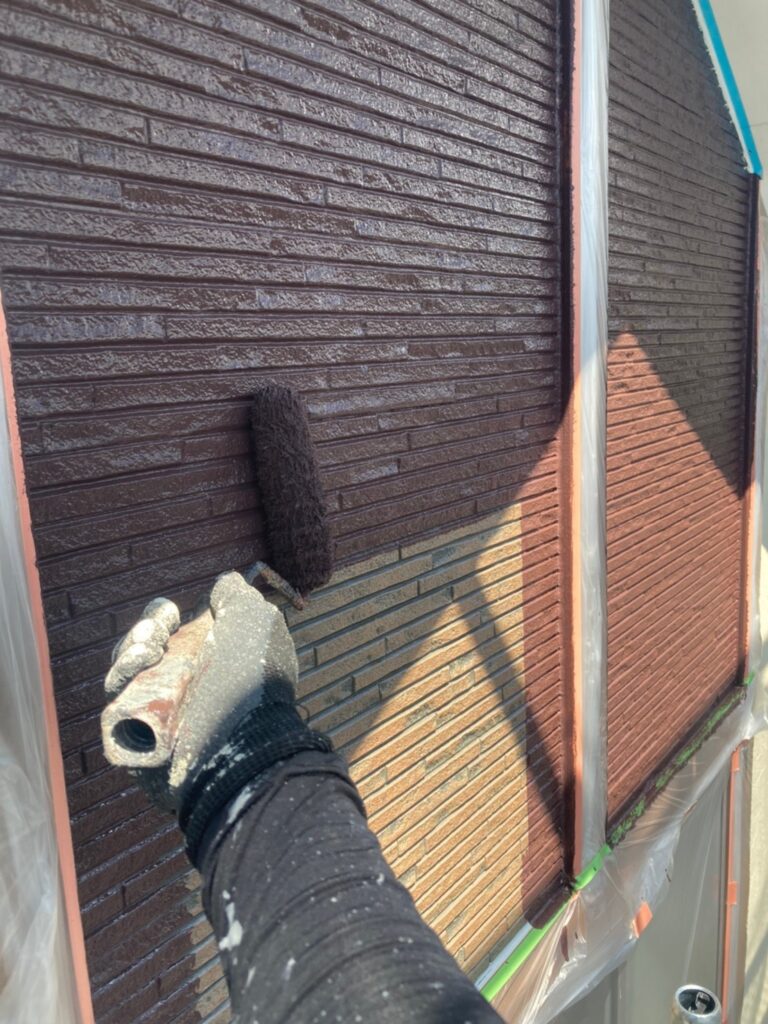 福岡県小郡市 I様邸【住宅塗装】作業工程:外壁塗装 写真13