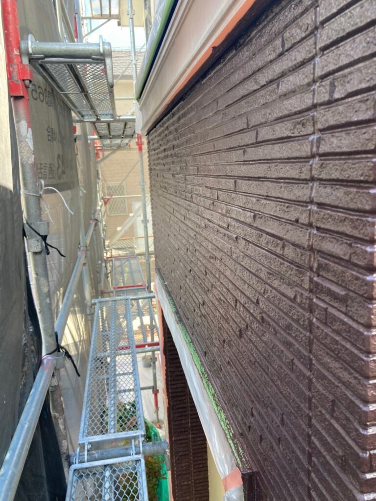 福岡県小郡市 I様邸【住宅塗装】作業工程:外壁塗装 写真15