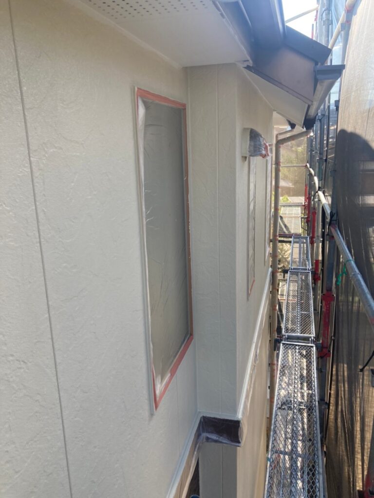 福岡県小郡市 I様邸【住宅塗装】作業工程:外壁塗装 写真10