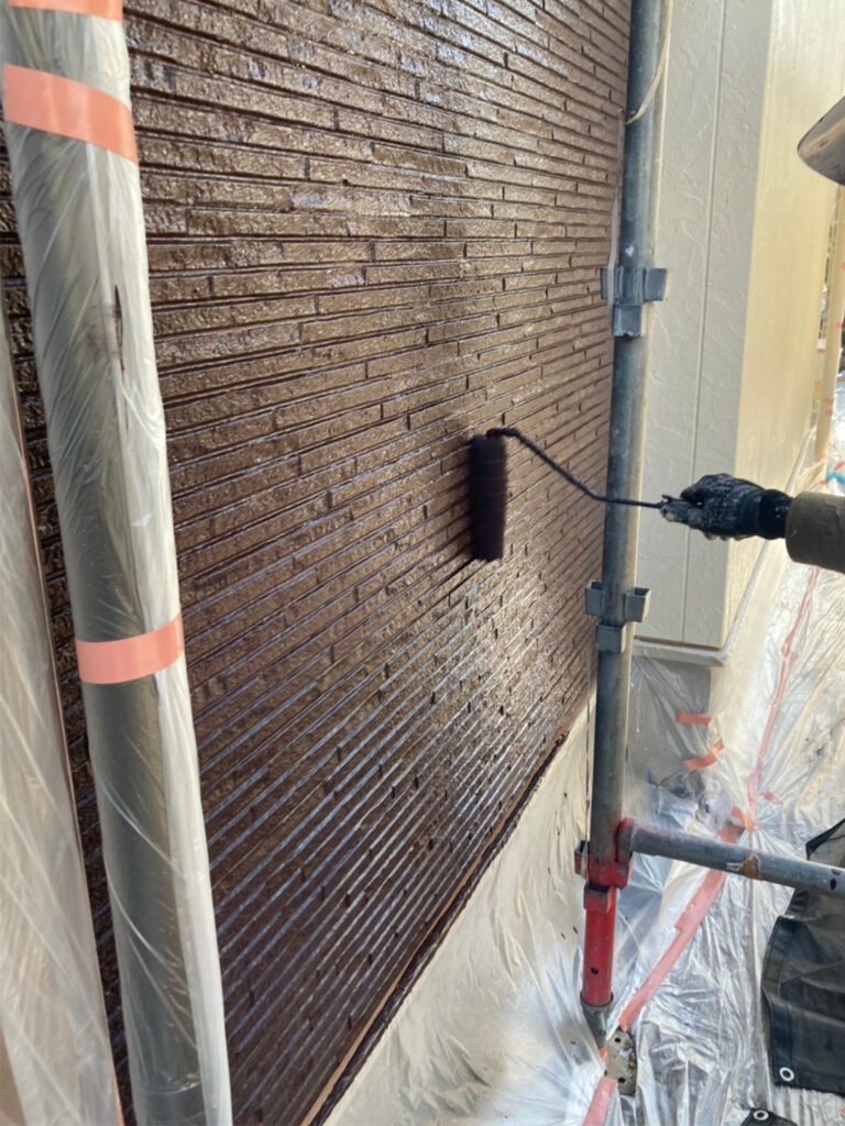 福岡県小郡市 I様邸【住宅塗装】作業工程:外壁塗装 写真20