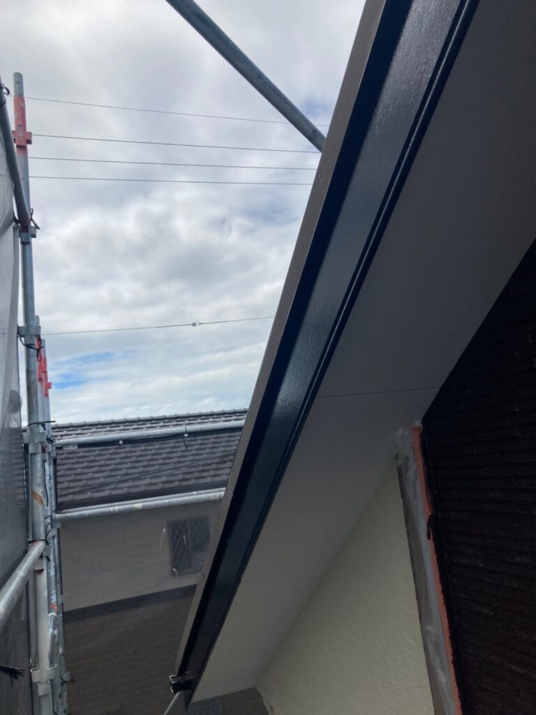 福岡県小郡市 I様邸【住宅塗装】作業工程:付帯塗装 写真9