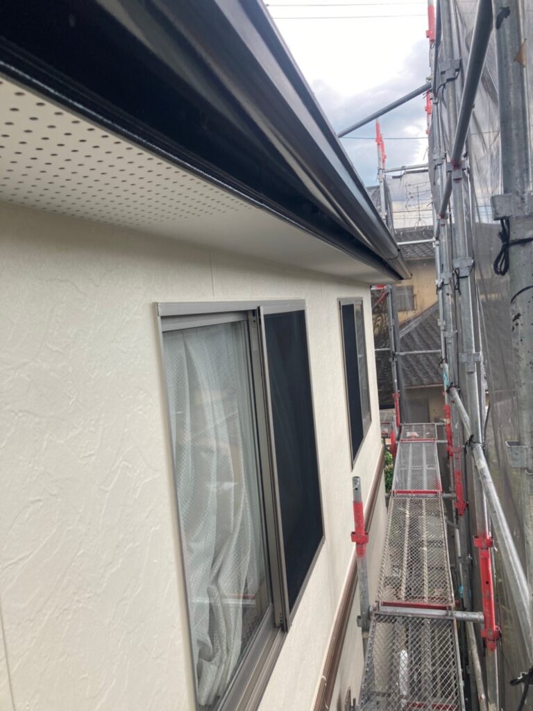 福岡県小郡市 I様邸【住宅塗装】作業工程:付帯塗装 写真10