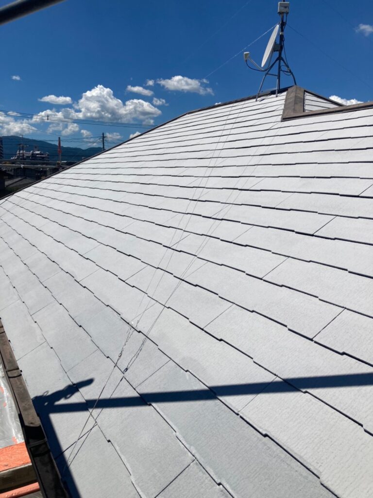 福岡県小郡市 I様邸【住宅塗装】作業工程:屋根塗装 写真5