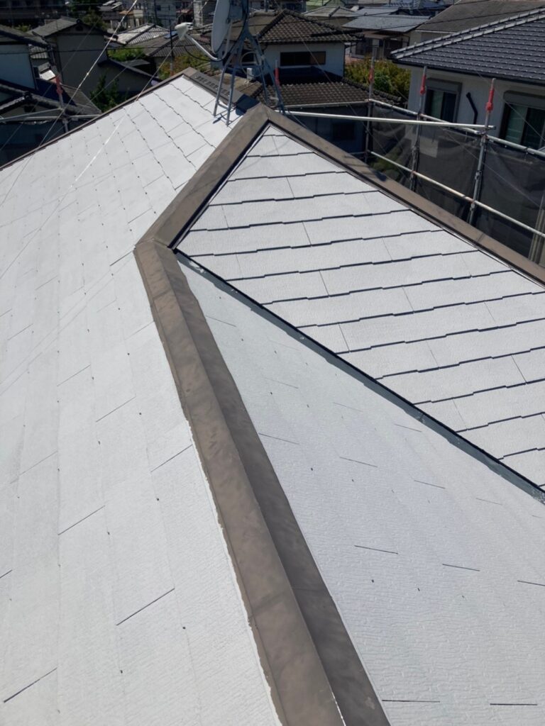福岡県小郡市 I様邸【住宅塗装】作業工程:屋根塗装 写真6