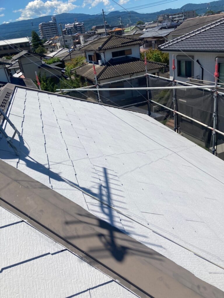 福岡県小郡市 I様邸【住宅塗装】作業工程:屋根塗装 写真7