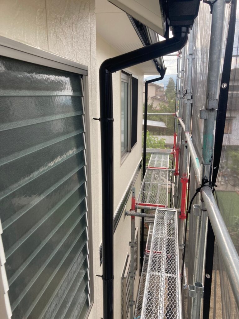 福岡県小郡市 I様邸【住宅塗装】作業工程:付帯塗装 写真11