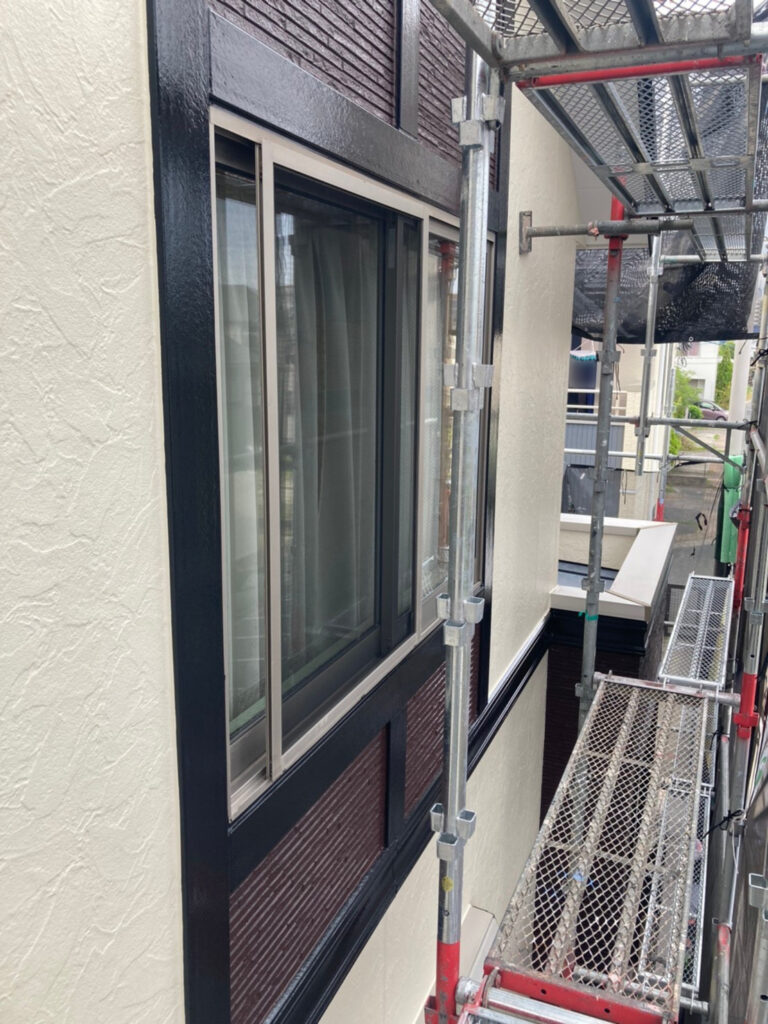 福岡県小郡市 I様邸【住宅塗装】作業工程:付帯塗装 写真12