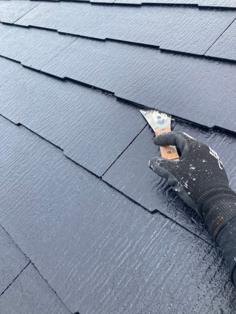 福岡県小郡市 I様邸【住宅塗装】作業工程:屋根塗装 写真17