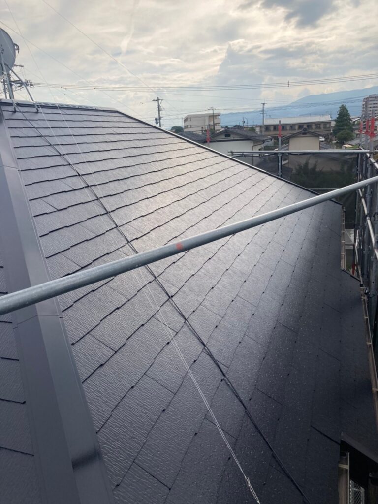 福岡県小郡市 I様邸【住宅塗装】作業工程:屋根塗装 写真20