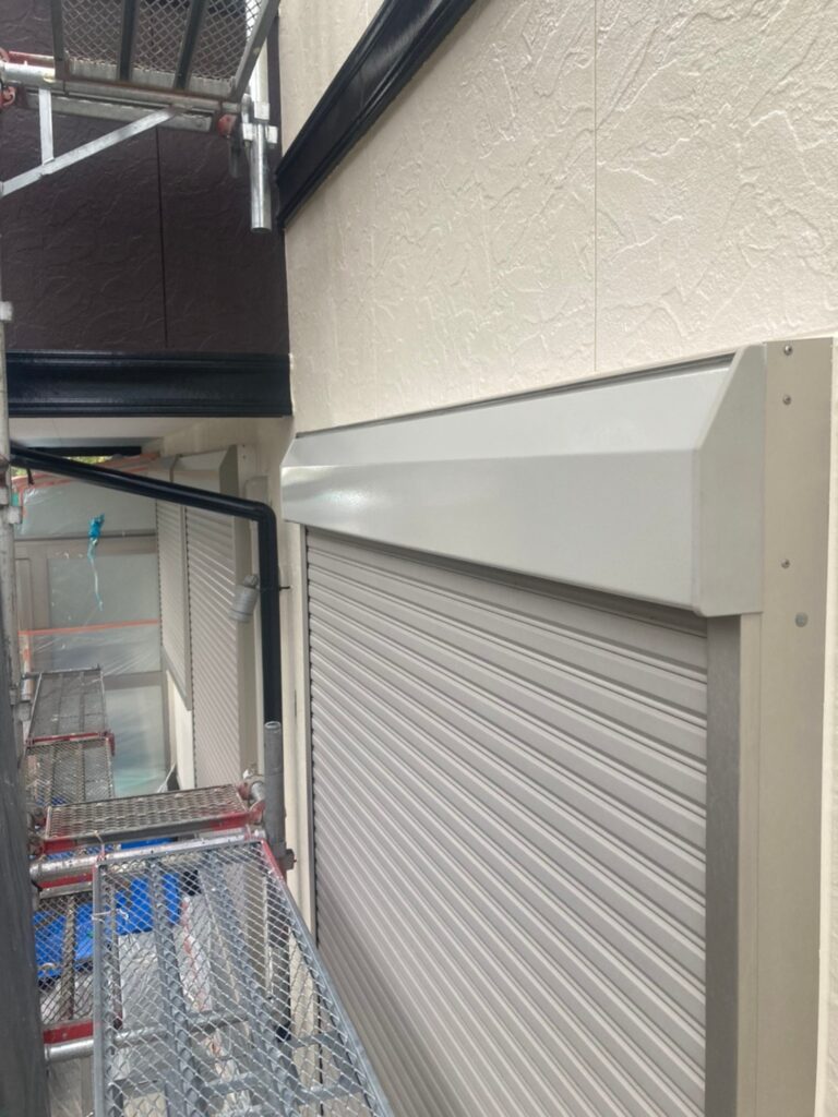 福岡県小郡市 I様邸【住宅塗装】作業工程:付帯塗装 写真16