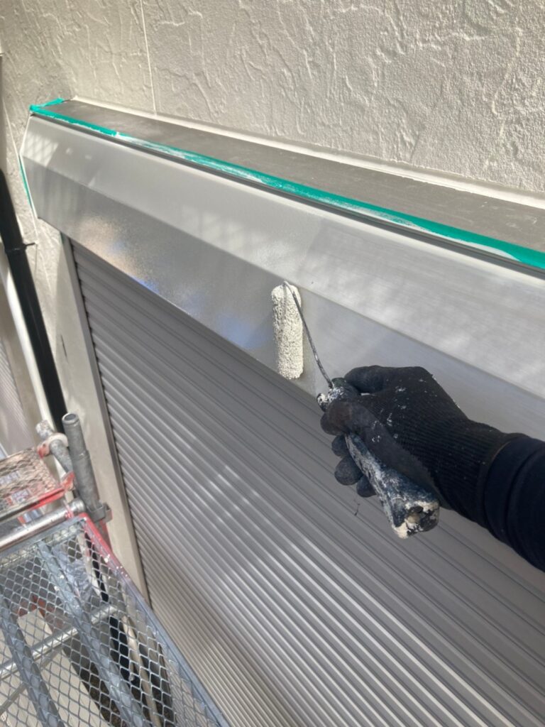 福岡県小郡市 I様邸【住宅塗装】作業工程:付帯塗装 写真3