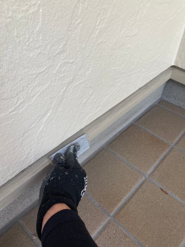 福岡県小郡市 I様邸【住宅塗装】作業工程:付帯塗装 写真4