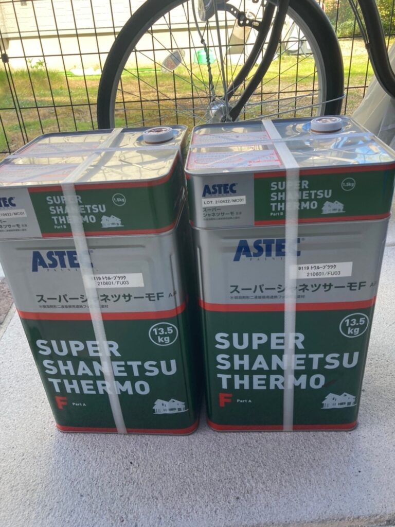 福岡県小郡市 I様邸【住宅塗装】作業工程:折板屋根塗装 写真5