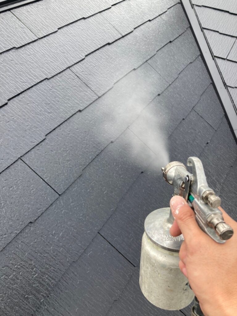 福岡県小郡市 I様邸【住宅塗装】作業工程:光触媒コーティング 写真3