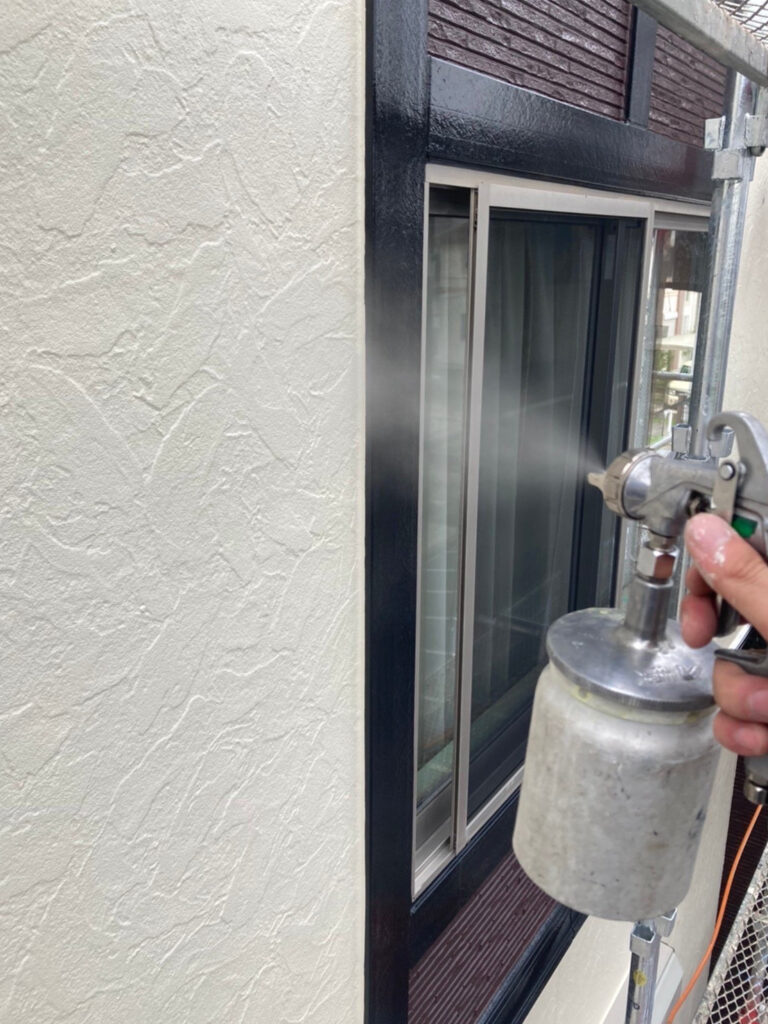 福岡県小郡市 I様邸【住宅塗装】作業工程:光触媒コーティング 写真4