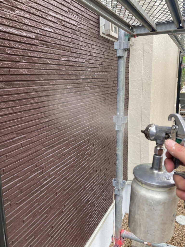 福岡県小郡市 I様邸【住宅塗装】作業工程:光触媒コーティング 写真8