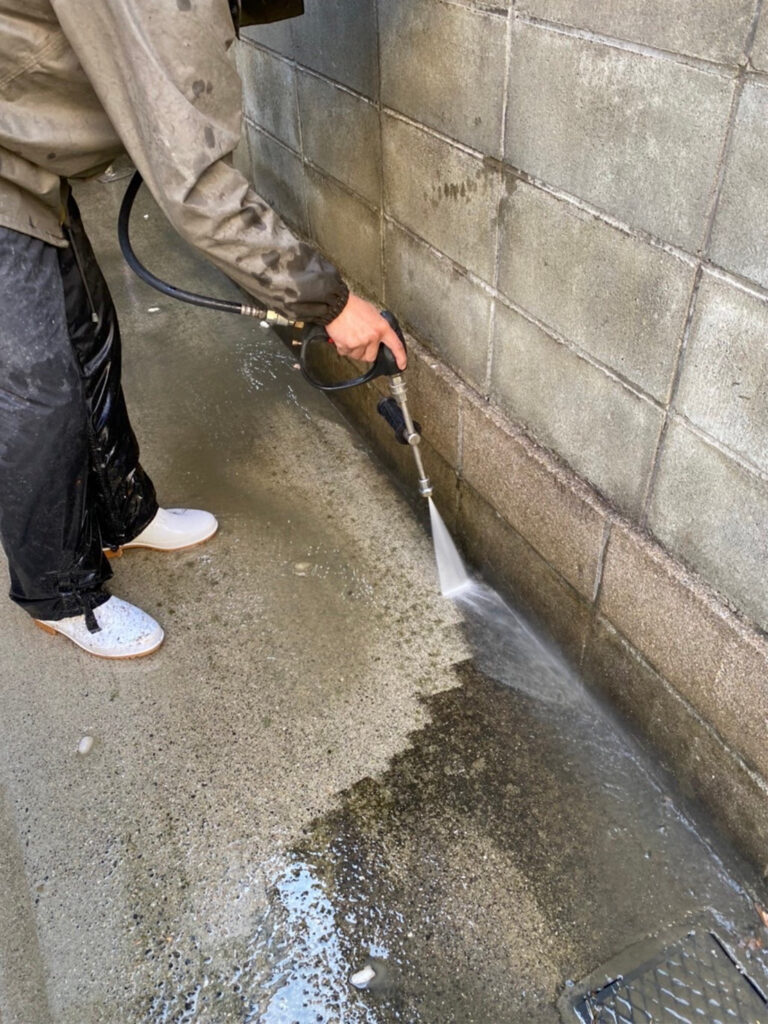 福岡県福岡市 N様邸【住宅塗装】作業工程:高圧洗浄 写真10