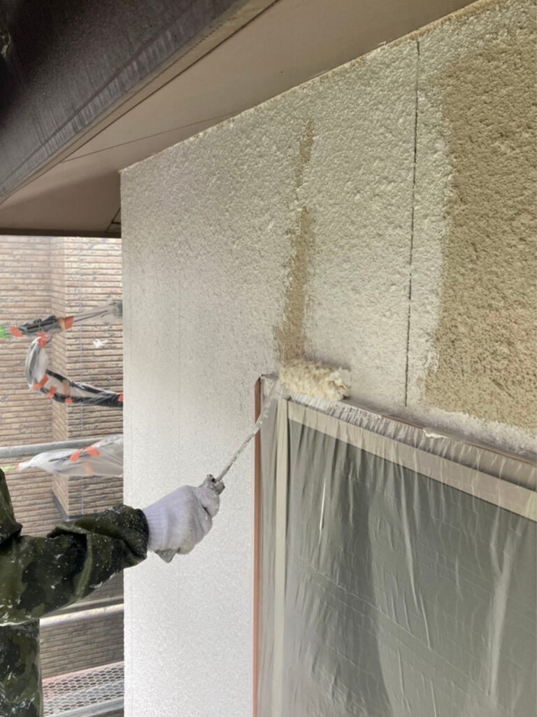 福岡県福岡市 N様邸【住宅塗装】作業工程:外壁塗装 写真5