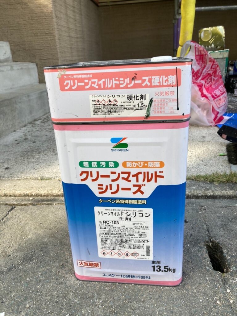 福岡県福岡市 N様邸【住宅塗装】作業工程:付帯塗装 写真1