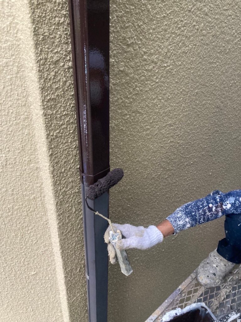 福岡県福岡市 N様邸【住宅塗装】作業工程:付帯塗装 写真6