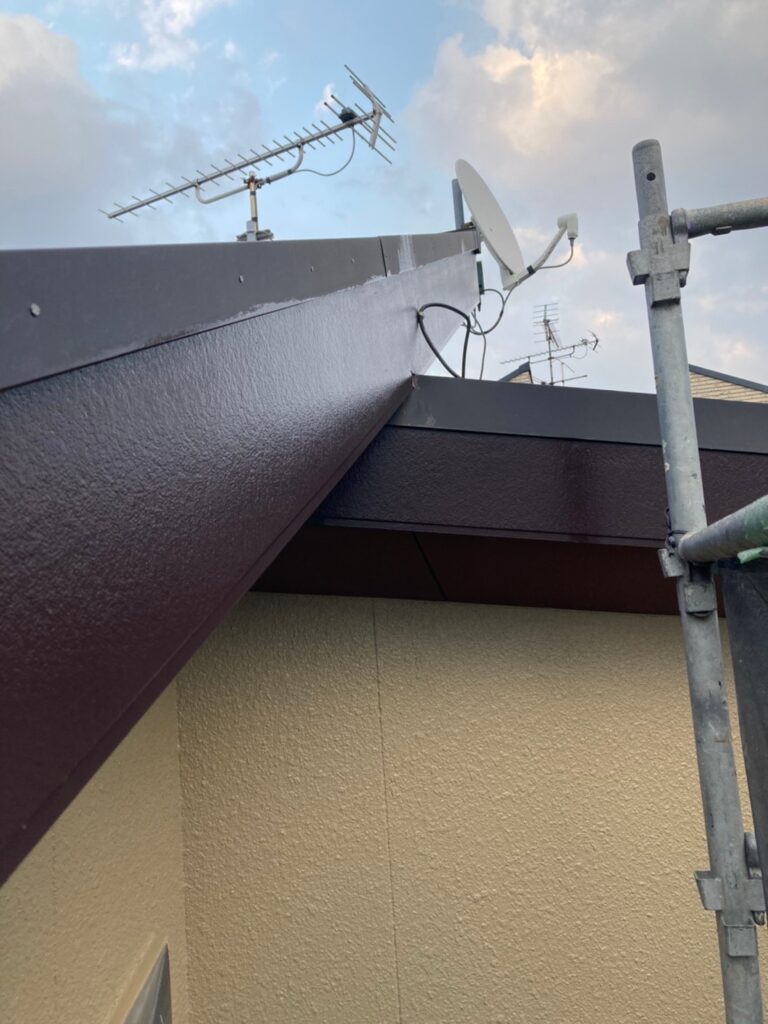 福岡県福岡市 N様邸【住宅塗装】作業工程:付帯塗装 写真7