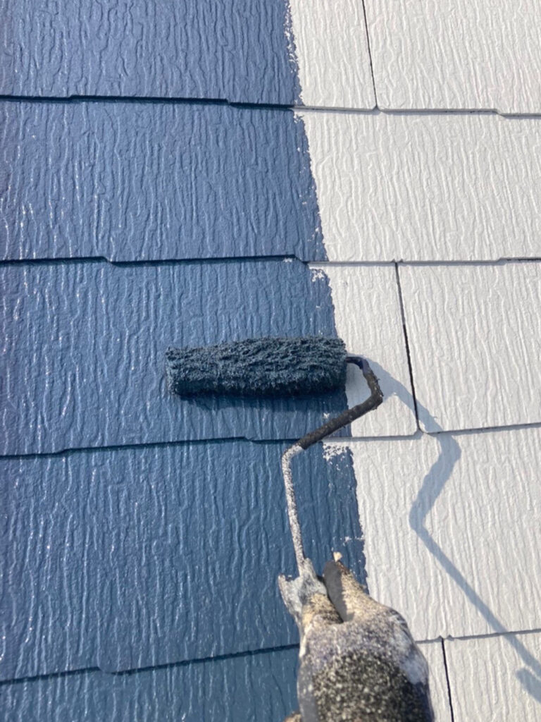 福岡県福岡市 N様邸【住宅塗装】作業工程:屋根塗装 写真8