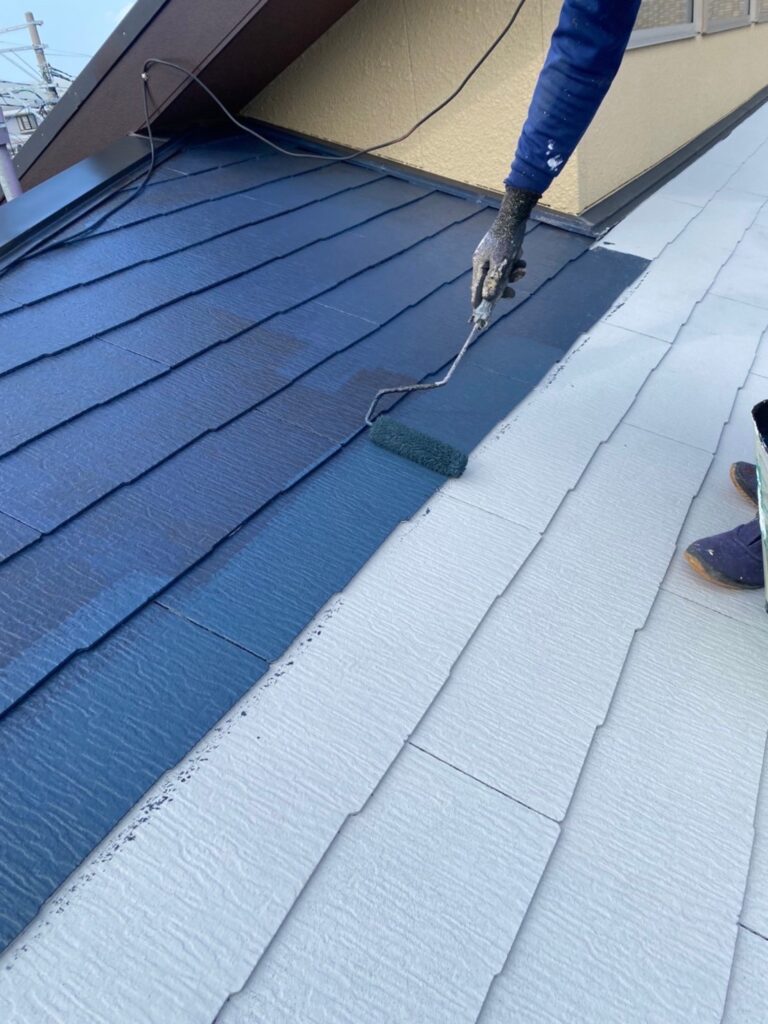 福岡県福岡市 N様邸【住宅塗装】作業工程:屋根塗装 写真9