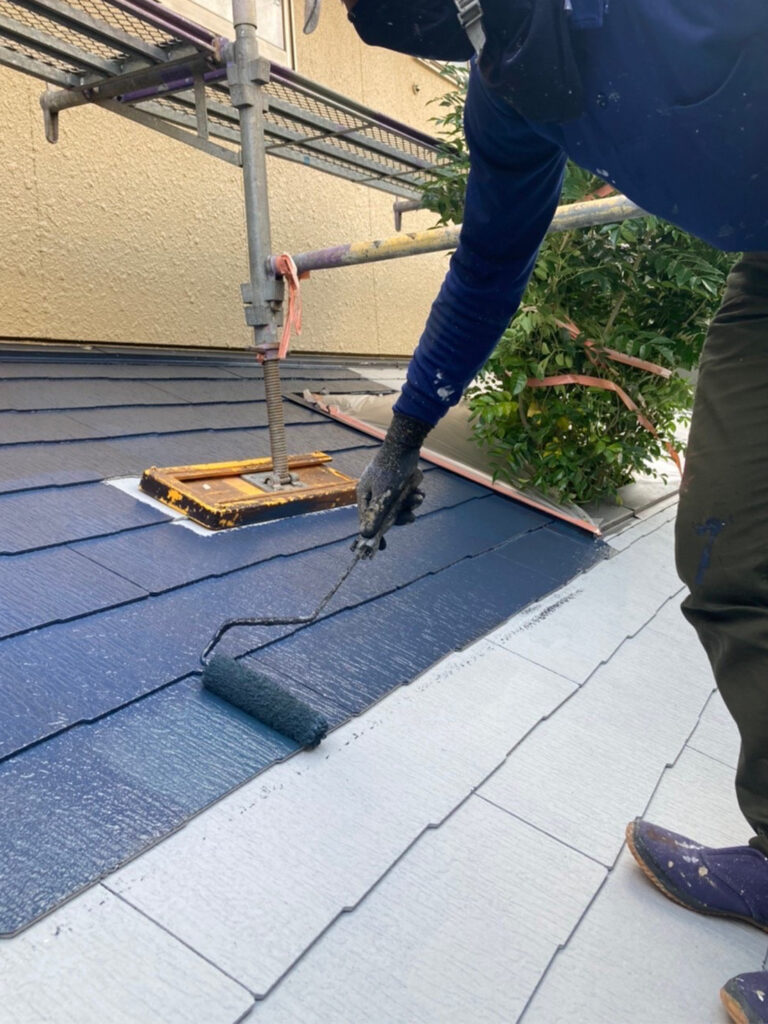 福岡県福岡市 N様邸【住宅塗装】作業工程:屋根塗装 写真10