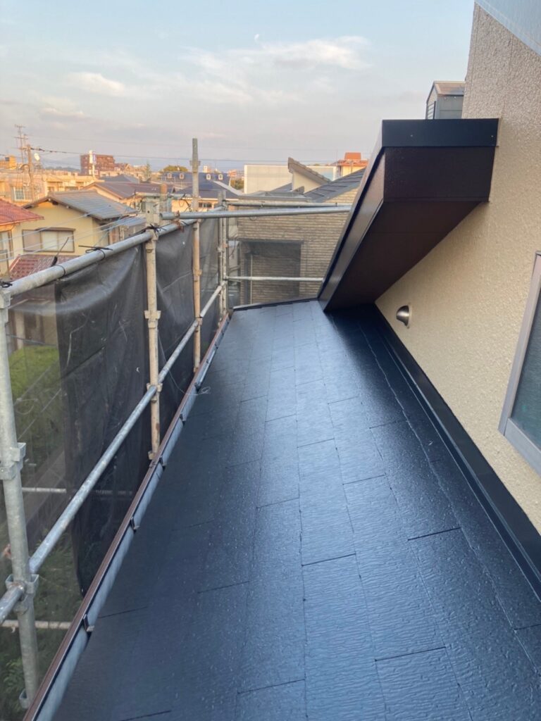 福岡県福岡市 N様邸【住宅塗装】作業工程:屋根塗装 写真12