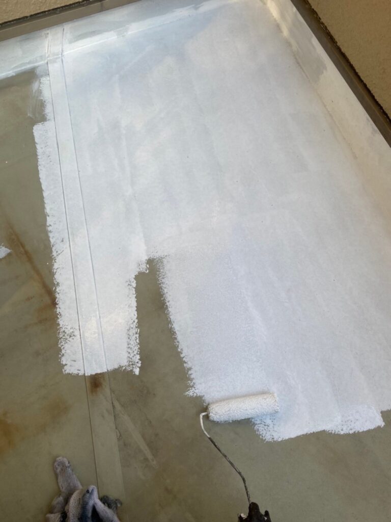 福岡県福岡市 N様邸【住宅塗装】作業工程:ベランダ防水塗装 写真2