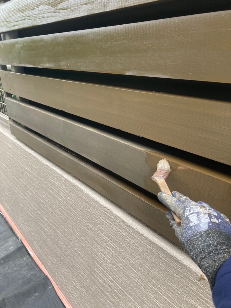 福岡県福岡市 N様邸【住宅塗装】作業工程:木部塗装 写真9