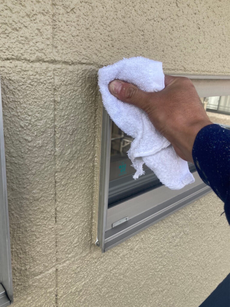 福岡県福岡市 N様邸【住宅塗装】作業工程:タッチアップ 写真4