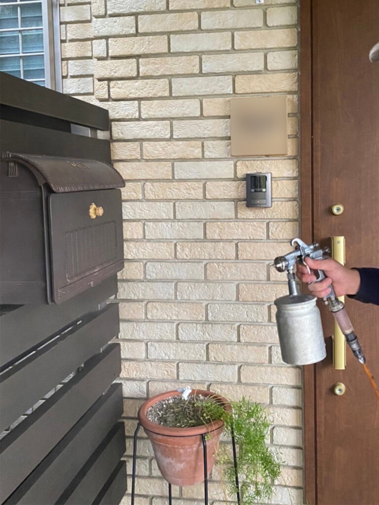 福岡県福岡市 N様邸【住宅塗装】作業工程:光触媒コーティング(屋外) 写真12