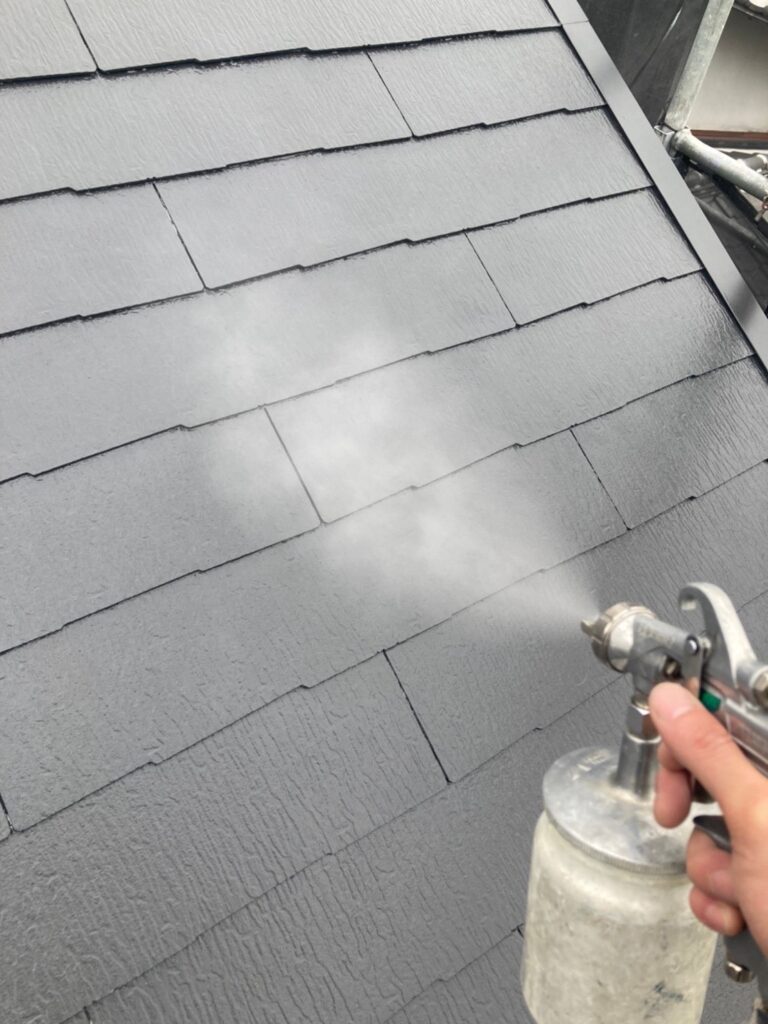 福岡県福岡市 N様邸【住宅塗装】作業工程:光触媒コーティング(屋外) 写真2