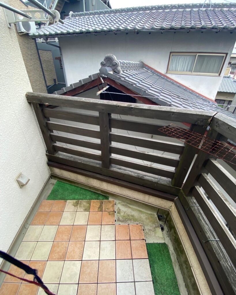 福岡県福岡市 N様邸【住宅塗装】作業工程:バルコニー手摺り工事 写真1