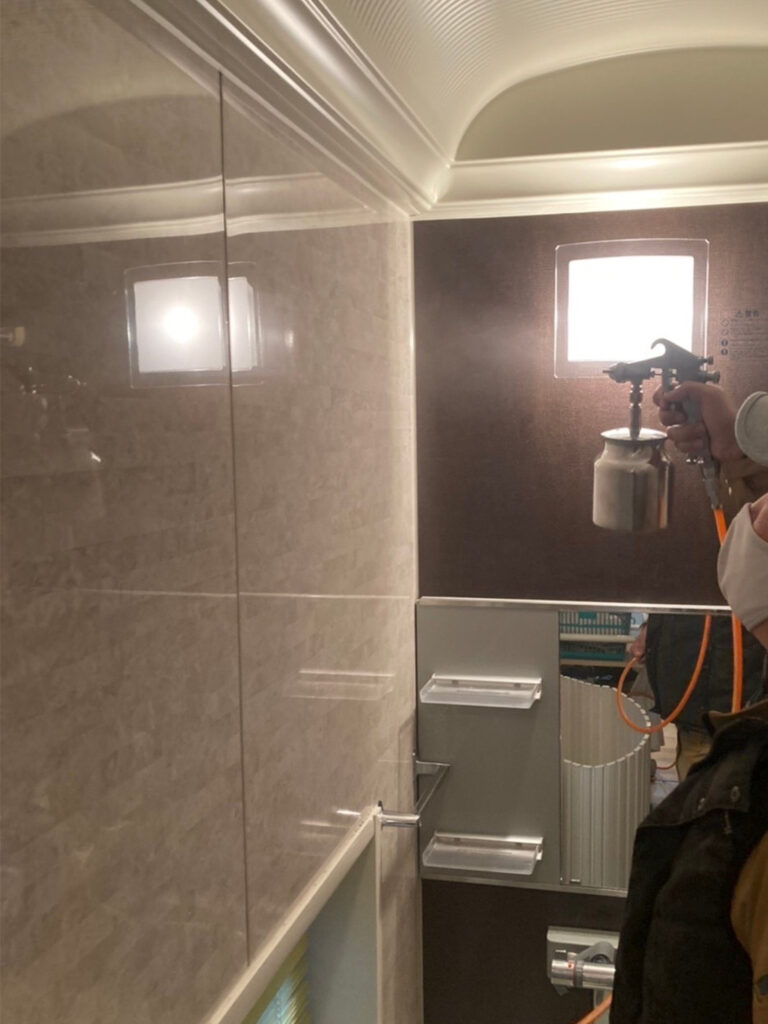 福岡県福岡市 N様邸【住宅塗装】作業工程:光触媒コーティング(屋内) 写真7