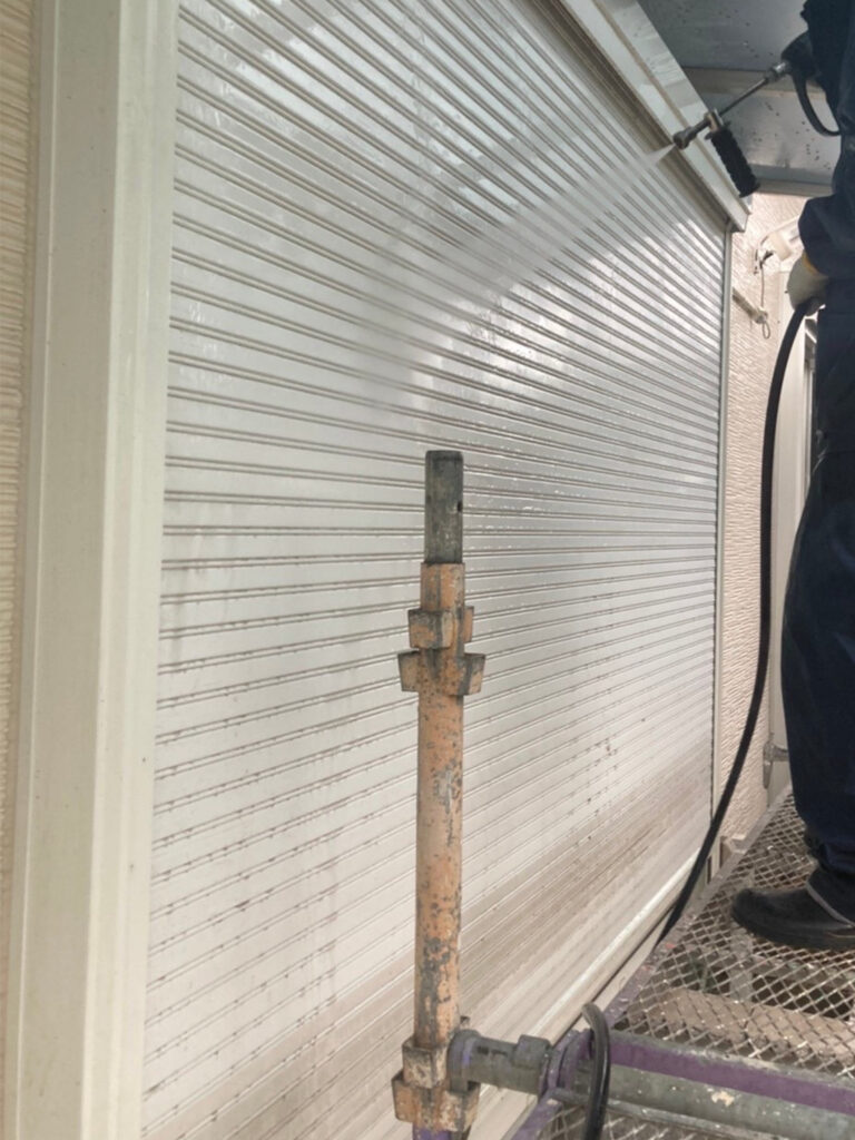 福岡県福岡市城南区 H様邸【住宅塗装】作業工程：高圧洗浄 写真8