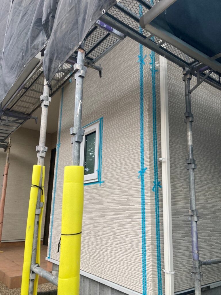 福岡県福岡市城南区 H様邸【住宅塗装】作業工程：コーキング工事 写真16