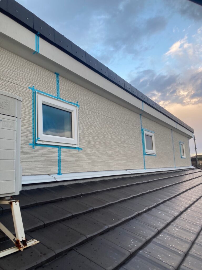 福岡県福岡市城南区 H様邸【住宅塗装】作業工程：コーキング工事 写真11